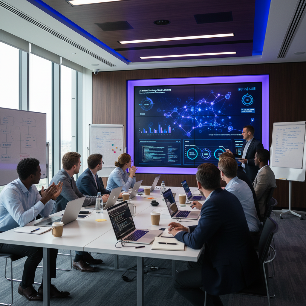 Szkolenia AI — ilustracja